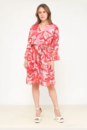 Merkloos Estee Brown MIDI SHIRT Spring 2023 DRESS WVN- - Dames Jurk