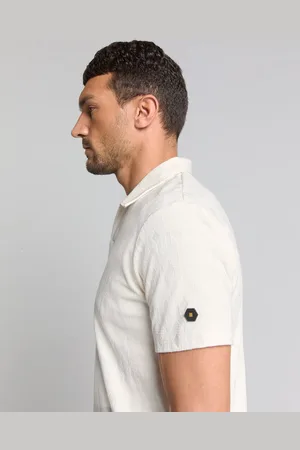 No Excess Jacquard poloshirt