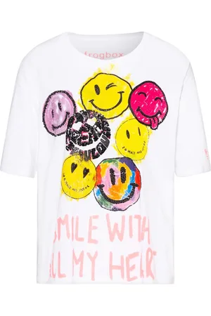 Frogbox • t-shirt smile with all my heart • maat 36