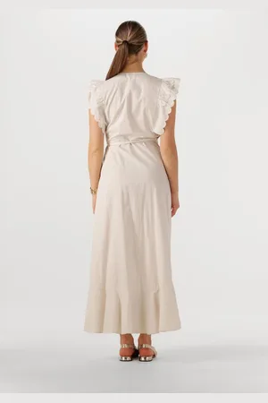 Object Object Objhope Papaya S/s Wrap Dress Jurken Dames - Kleedje - Rok - Jurk -
