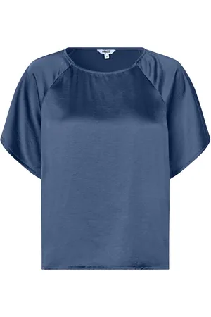 mbyM Damik-M top satijn Vintage Indigo