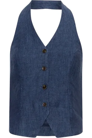 MSCH Moss Copenhagen - 19056 - Naira Claritta Halterneck Waistcoat