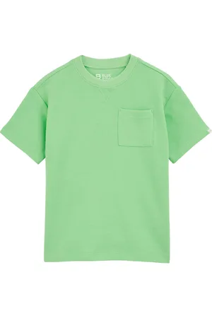 WE Fashion Jongens T-shirt met structuur
