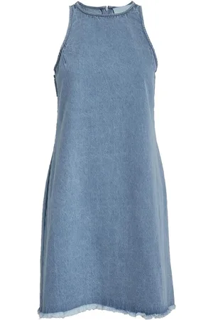 Minus Jany Short Dress Light Denim