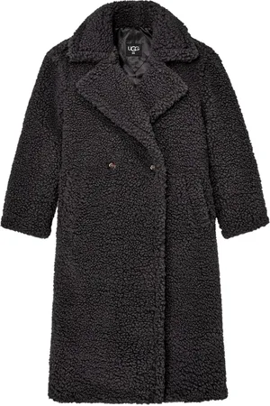 UGG Dames Gertrude Long Teddy Jas maat M
