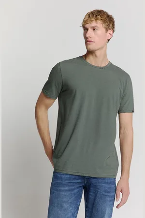 No Excess Crewneck t-shirt met strepen