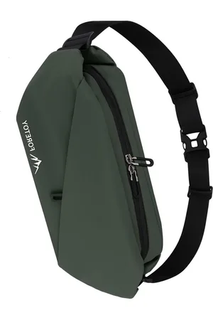 Merkloos Buiktas met flessenhouder - Grote waterdichte heuptas voor heren en dames - Stijlvolle crossbody tas voor hardlopen, kamperen, wandelen, fietsen - Vrije tijd