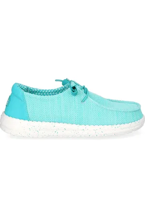 Hey dude Wendy Stretch Sox Dames Instappers Ceramic Blue