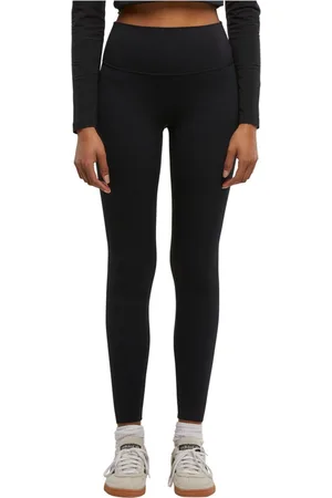 Urban classics Ladies Sports Leggings Leggings L Katoen Dames - Basics