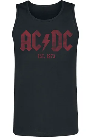 AC/DC Est. 1973 Tanktop S Katoen Heren - Band merch, Bands, Duurzaamheid