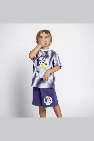 Bluey Pyjama "" French Terry short kids series 2 Jaar