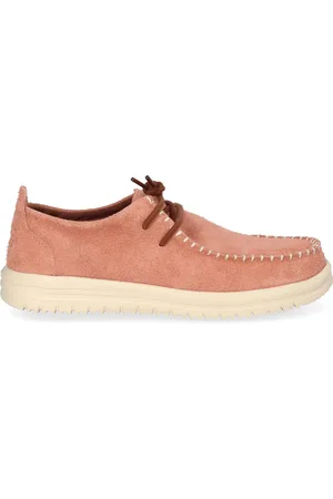Hey dude Wally NXT Heren Mocassins Suede Copper Brown/Wood Ash
