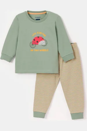 Woody Pyjama baby - - lieveheersbeestje - 251-10-PLC-Z/751 - maat 68
