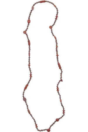 Behave – Ketting – Hout – Vintage look – 88 cm – Cadeauzakje