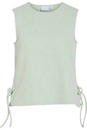 VILA VISTRIPLO TIE S/L TOP - Dames - Blouses