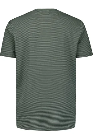 No Excess Crewneck t-shirt met strepen