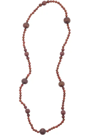 Behave – Ketting – Hout – Balans kralen – Trendy – 88 cm