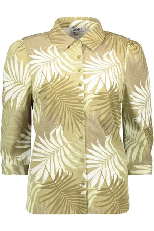 ZOSO Blouse Karin 252 1250 Green Dames