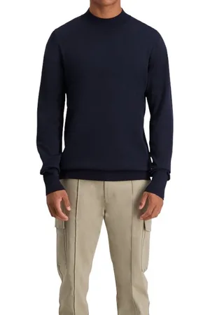 Aeden Heren Trui A22242716/NAVY Normano