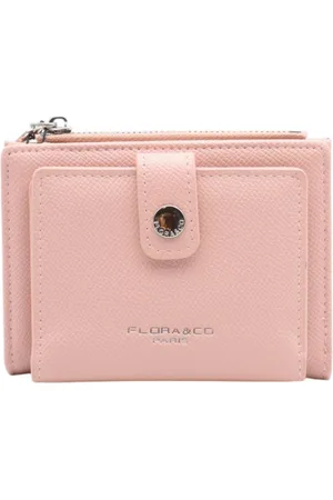 Flora & CO Flora&co - Paris - portemonnee - dames beugelportemonnee - broekzakformaat