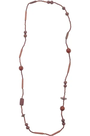 Behave – Ketting – Hout – Unieke vormen – 88 cm – Nikkelvrij