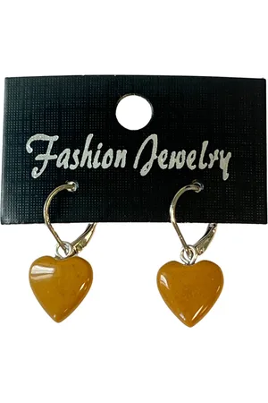 Ruben Robijn Mookaiet hartjes oorbellen - fashion jewelry