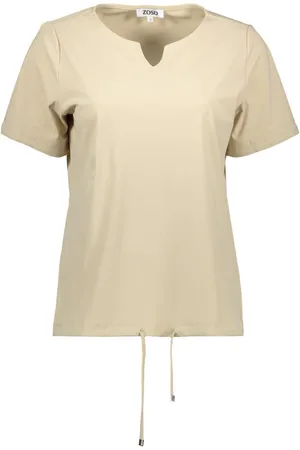 ZOSO T-shirt Joan 252 0007 Sand Dames