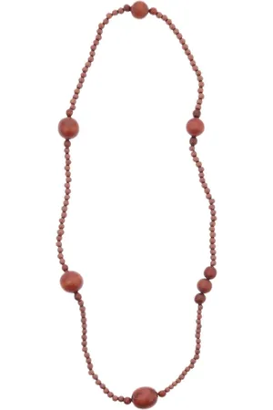Behave – Ketting – Hout – Ambachtelijk design – 88 cm – Cadeauzakje