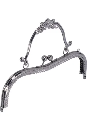 Merkloos Metalen portemonnee Frames voor tassen 8.1 inch Retro Kiss Clasp Frame voor DIY Craft portemonnee maken tas maken (#4)