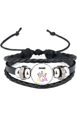 Akyol Bowlen met eigen naam armband zwart - Bowlen - bowler - sport