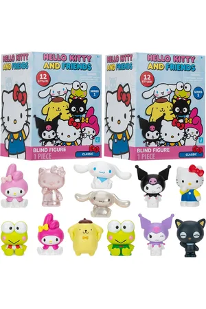 Merkloos Mystery Blind Box 2-Pack – Verzamelbare Sanrio Mini Figuren – Perfect Cadeau voor Kinderen