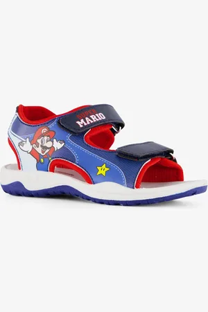 Super Mario Super Mario jongens sandalen blauw