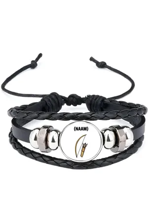 Akyol Boogschieten met eigen naam armband zwart - Sport - boogschieter - sport