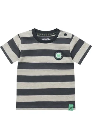 Dirkje Jongens T-Shirt ss-Staal blauw