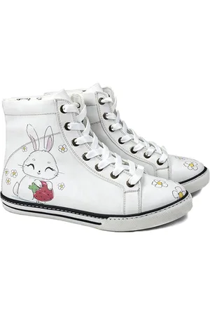 Goby – High-Top Sneakers – Handmade en Vegan – Schattig en Comfortabel –