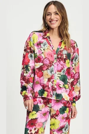 POM Amsterdam Blouse POM - Satin Love Bouquet - SP9090