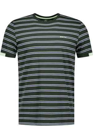 NZA NZA T-shirt Noel Stripes Forest Green