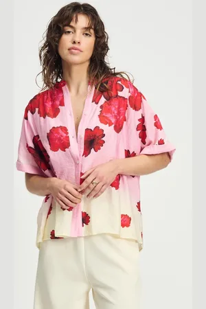 POM Amsterdam Blouse POM- Flower Bouquet - sp9091