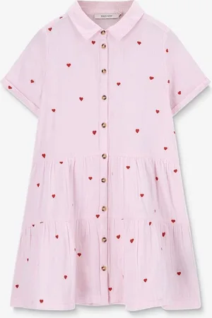 Sissy-Boy Lichtroze juk met hartjes embroidery