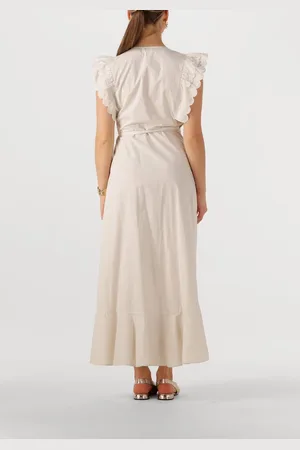 Object Object Objhope Papaya S/s Wrap Dress Jurken Dames - Kleedje - Rok - Jurk -