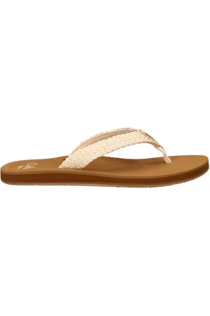 Reef Baja Maria dames slipper - Off White