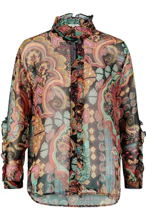 Frogbox • blouse met paisley motief • maat 36
