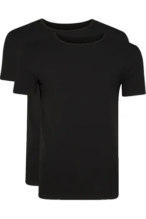 WE Fashion Heren T-shirt, 2-pack