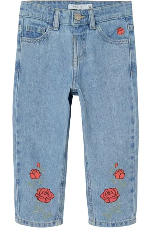 NAME IT NMFBELLA MOM EMB JEANS 3285-BE NOOS - Meisjes - Jeans