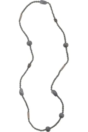 Behave – Lange kralenketting dames – Minimalistische retro stijl – 88 cm
