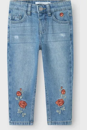 NAME IT NMFBELLA MOM EMB JEANS 3285-BE NOOS - Meisjes - Jeans