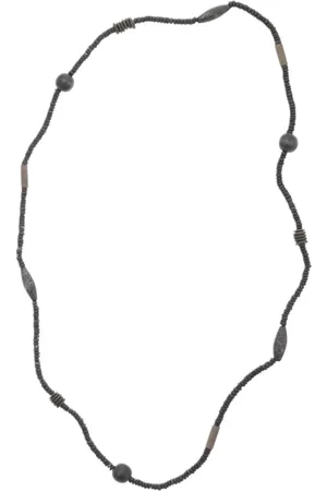 Behave – Ketting – Vintage look – Zwartgrijs – Festivalstijl – 88 cm