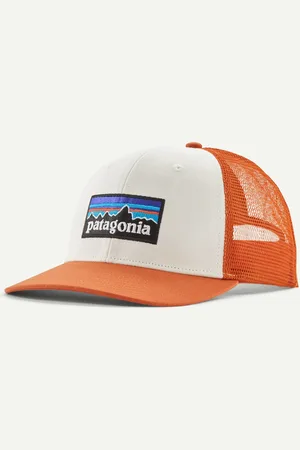 Patagonia P-6 logo trucker hat 38289 black