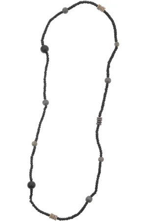 Behave – Ketting – Vintage look – Donkergrijs – Boho chic