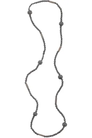 Behave – Minimalistische kralenketting in grijstinten – Urban chic stijl